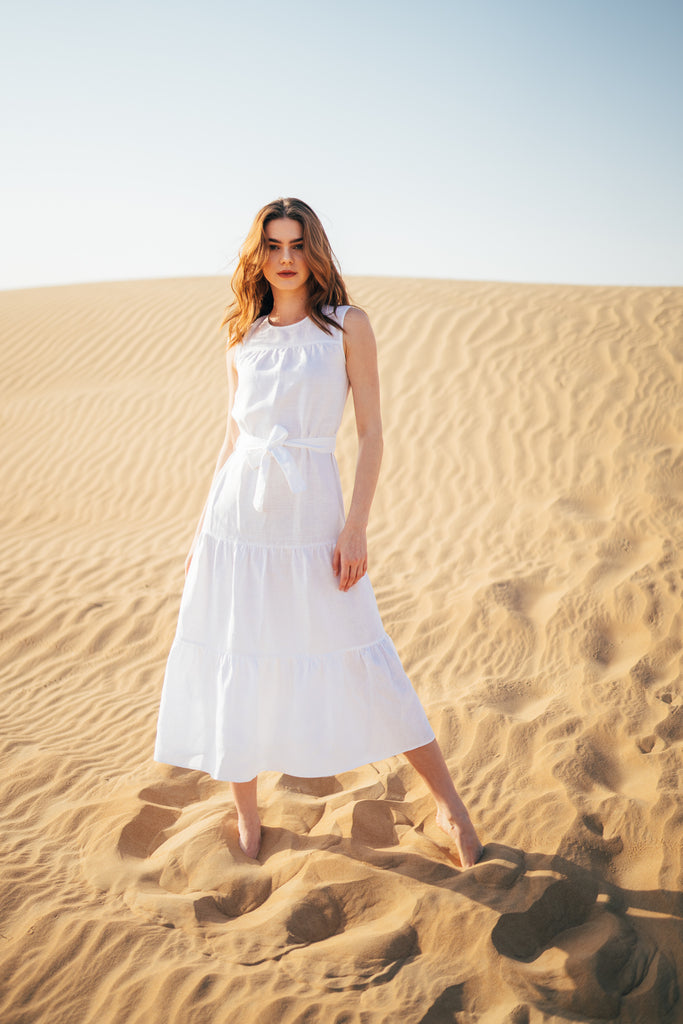 Linen Beach Dress for Women